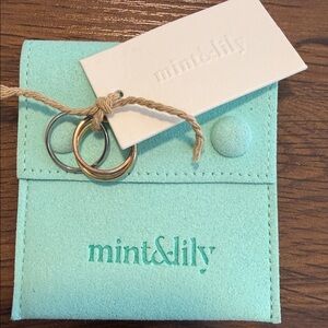 Dainty Interlocking Fidget Ring Sz 5